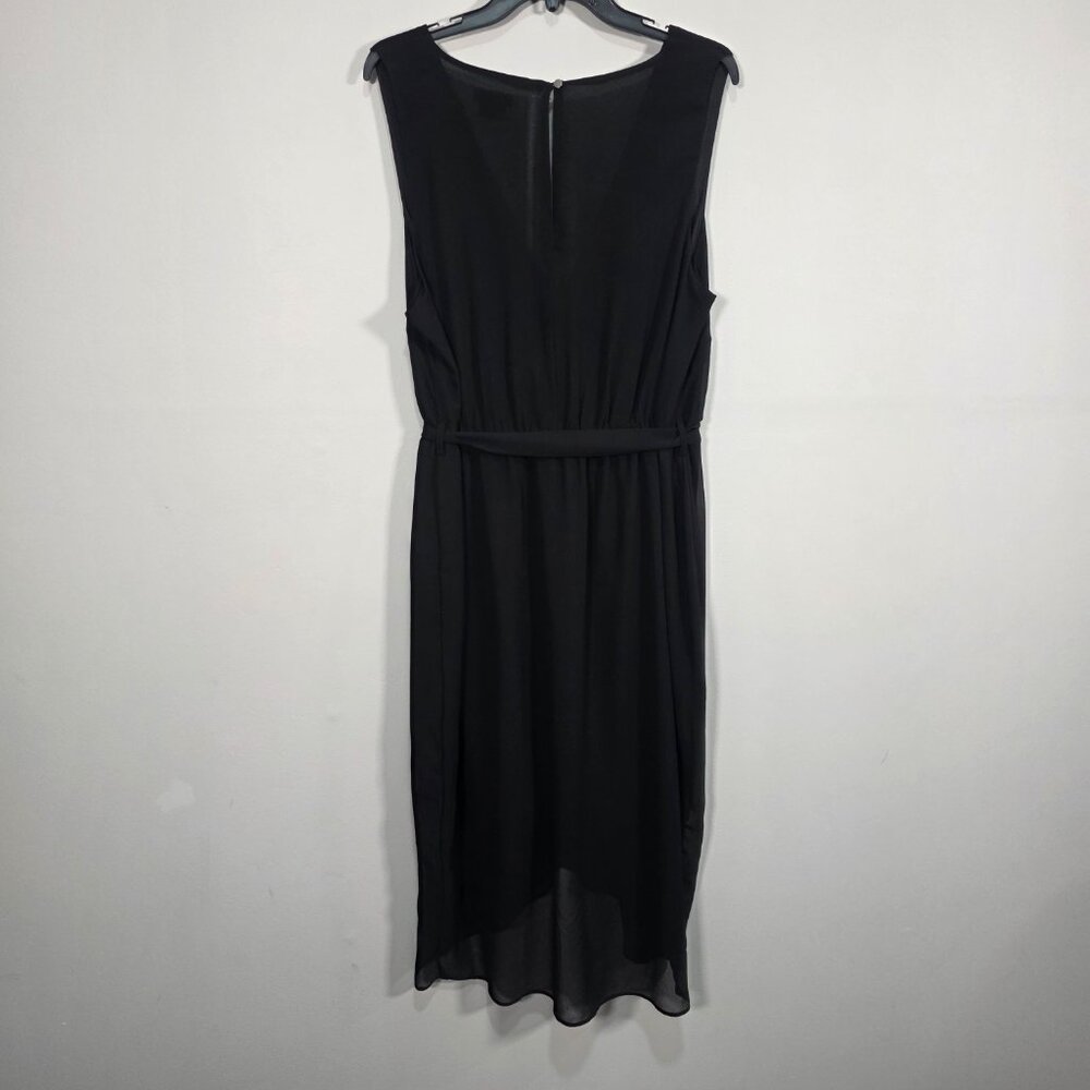 CITY CHIC Trendy Plus‎ Size Sleeveless Faux-Wrap Dress Size 16 - Picture 7 of 8